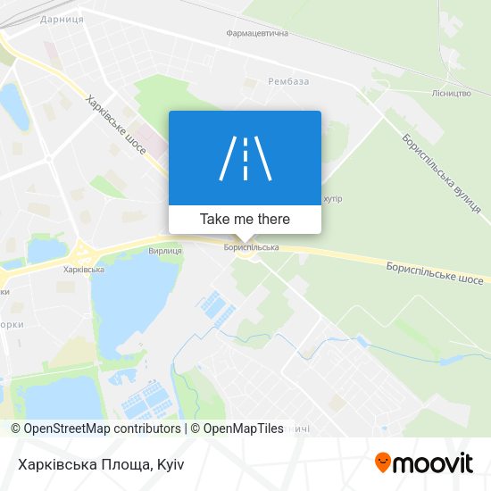 Харківська Площа map