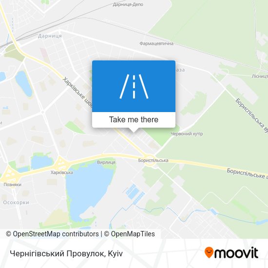 Чернігівський Провулок map