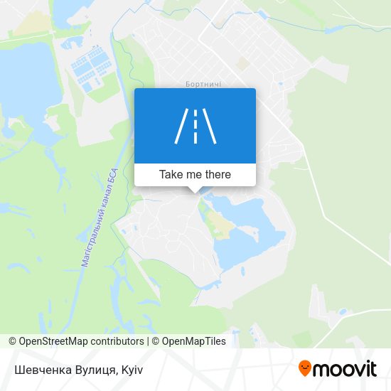 Шевченка Вулиця map