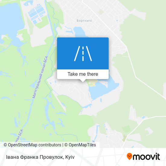 Івана Франка Провулок map