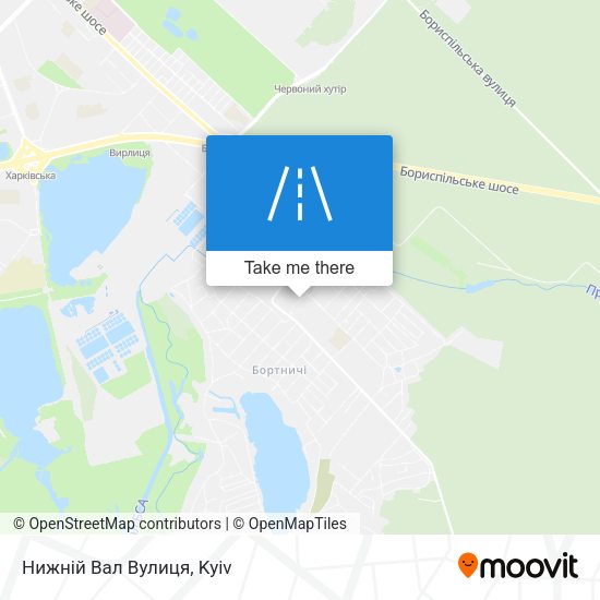 Нижній Вал Вулиця map