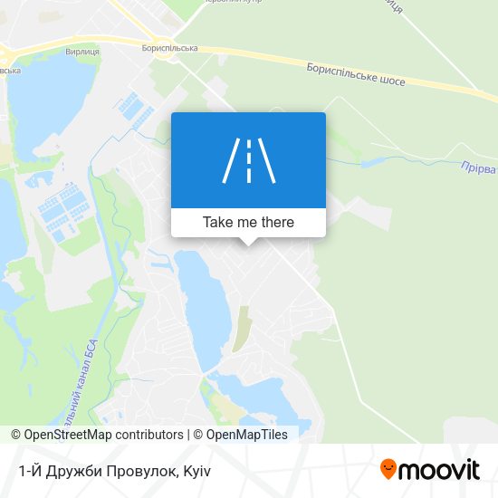 1-Й Дружби Провулок map