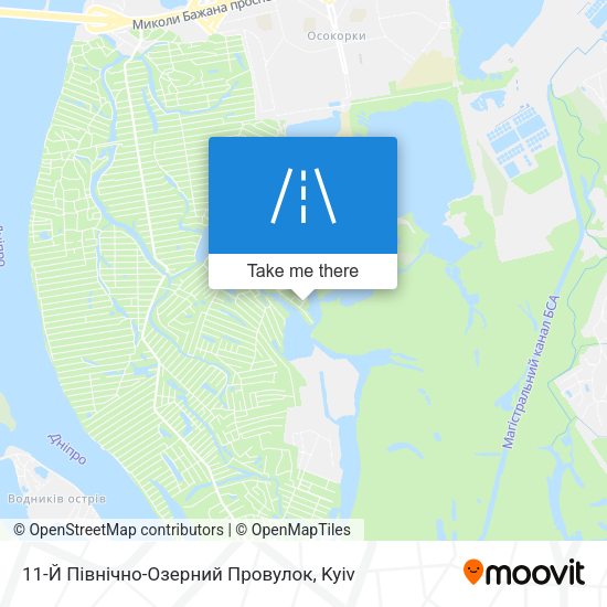 11-Й Північно-Озерний Провулок map