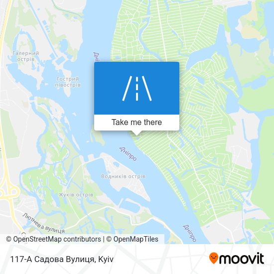 117-А Садова Вулиця map
