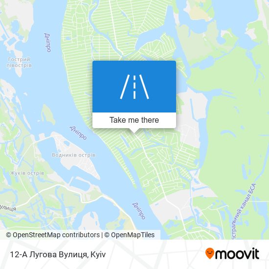 12-А Лугова Вулиця map