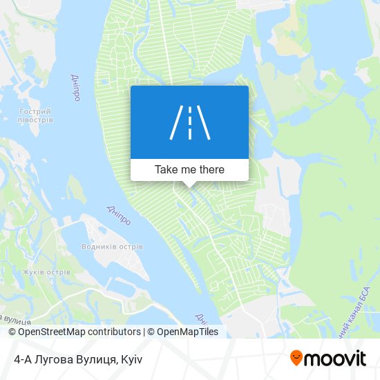 4-А Лугова Вулиця map