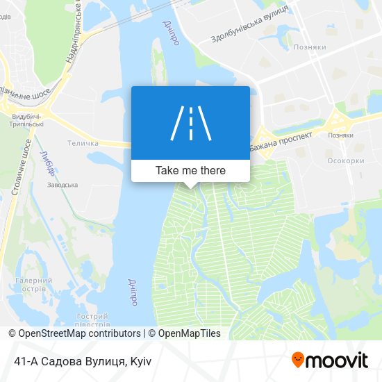41-А Садова Вулиця map