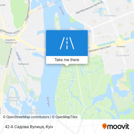 42-А Садова Вулиця map