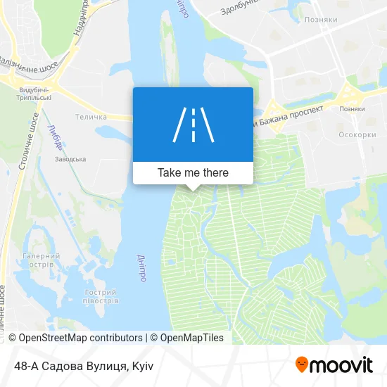 48-А Садова Вулиця map