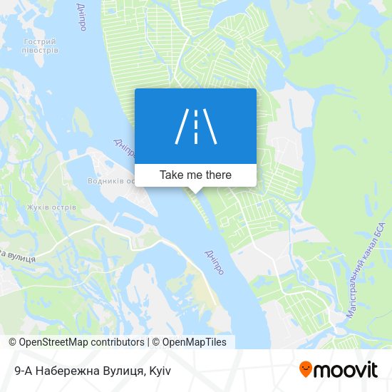 9-А Набережна Вулиця map