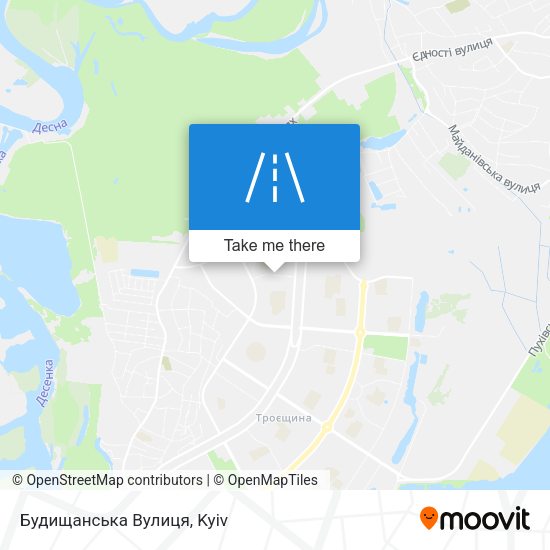 Будищанська Вулиця map