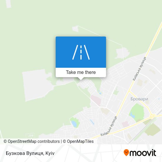 Бузкова Вулиця map