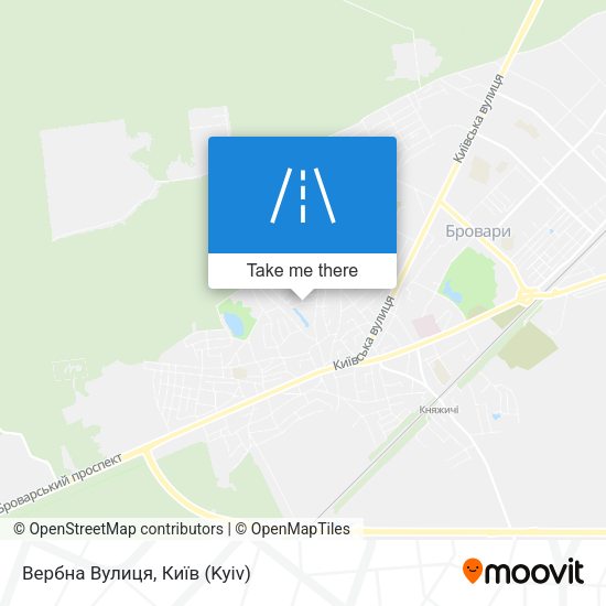 Вербна Вулиця map
