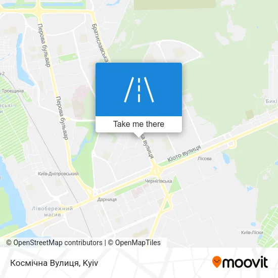Карта Космічна Вулиця