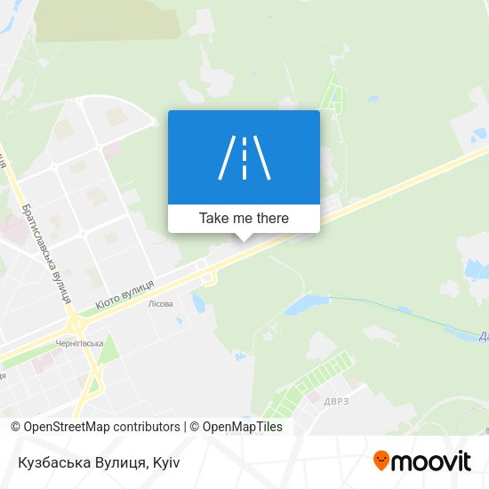 Кузбаська Вулиця map