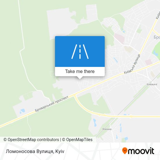 Ломоносова Вулиця map