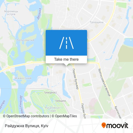 Райдужна Вулиця map