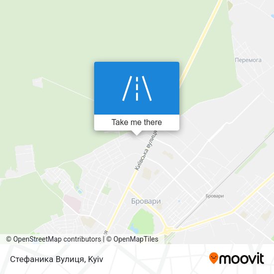 Стефаника Вулиця map