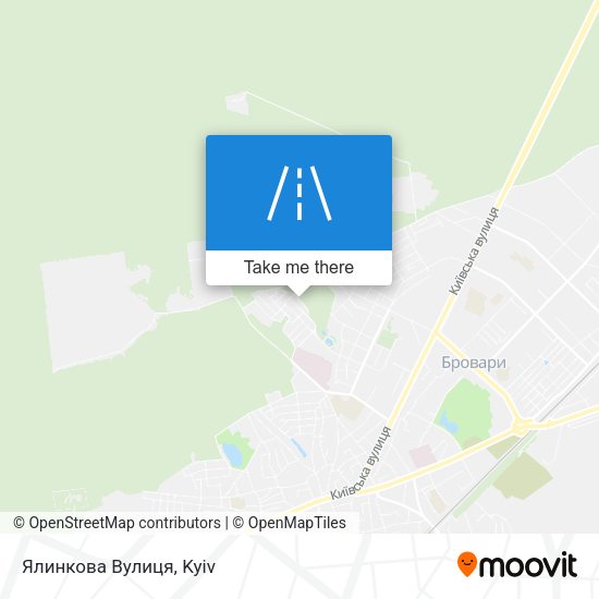 Ялинкова Вулиця map