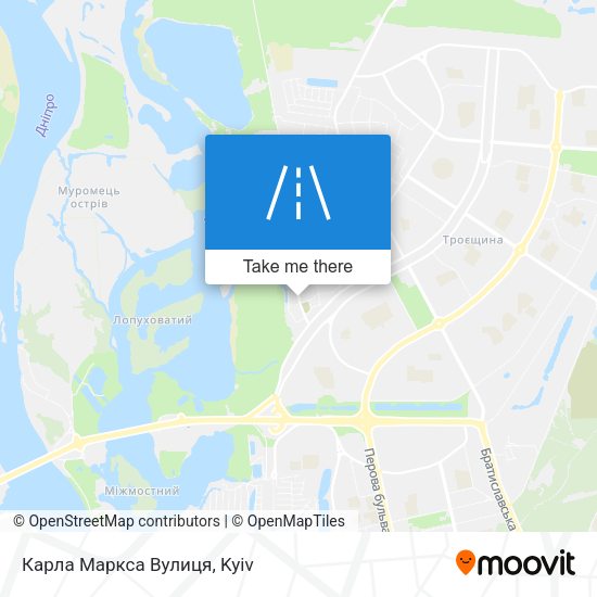 Карла Маркса Вулиця map