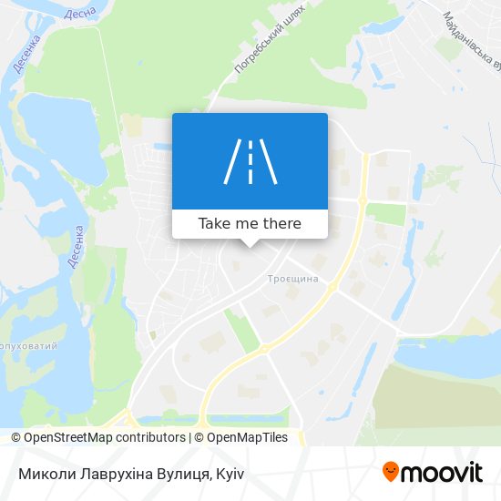 Миколи Лаврухіна Вулиця map