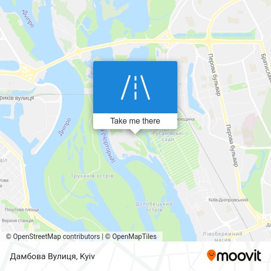 Дамбова Вулиця map