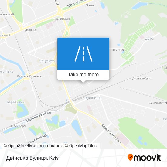 Двінська Вулиця map