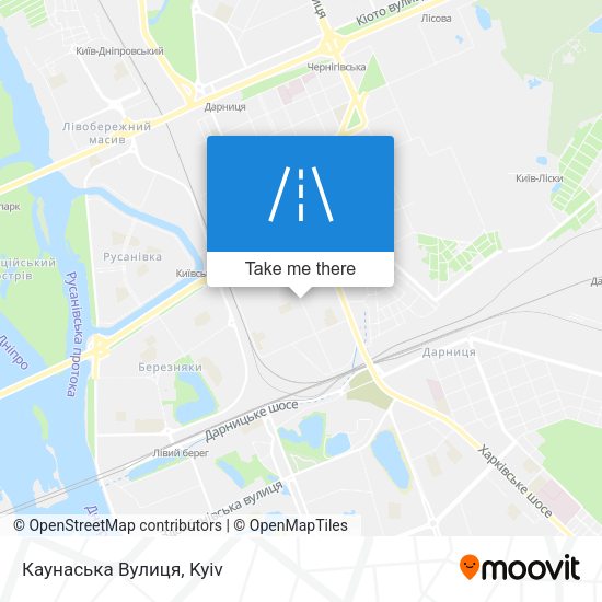 Каунаська Вулиця map