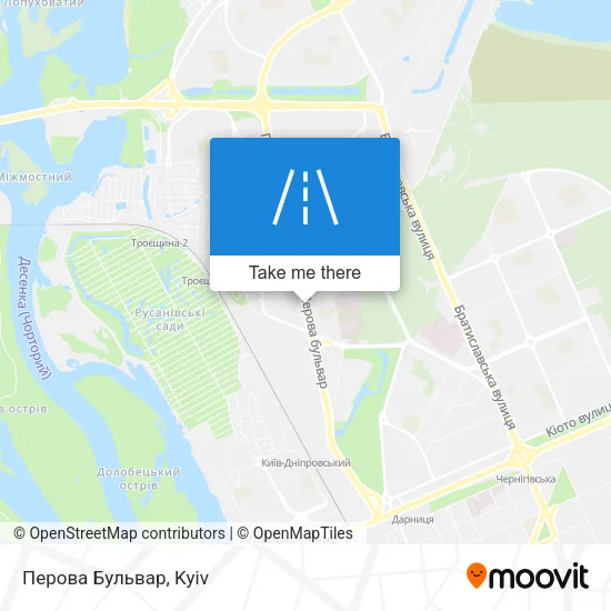 Карта Перова Бульвар