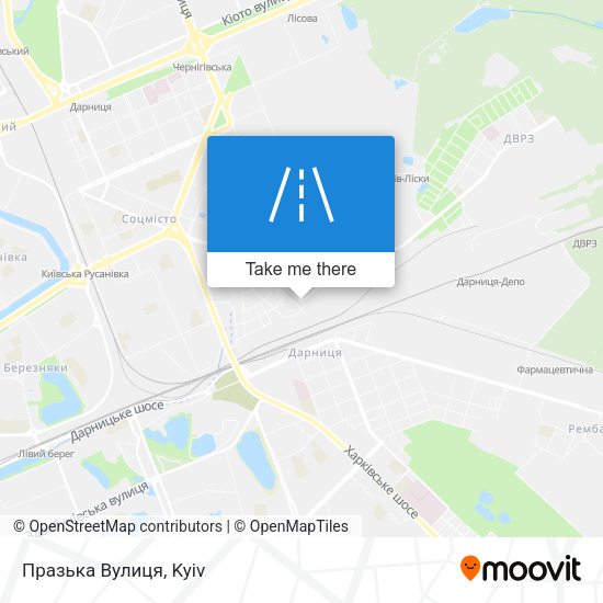 Празька Вулиця map