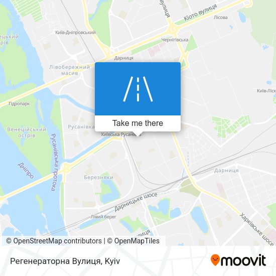 Регенераторна Вулиця map