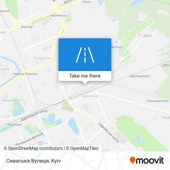 Сиваська Вулиця map