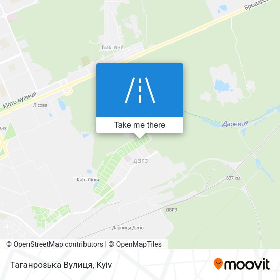 Таганрозька Вулиця map