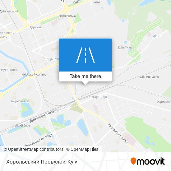 Хорольський Провулок map