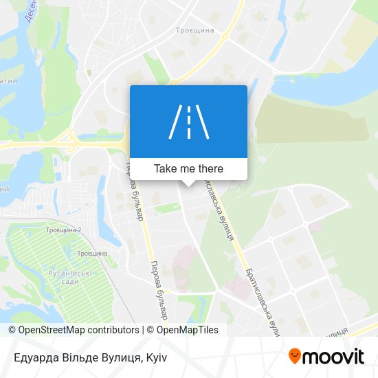 Едуарда Вільде Вулиця map