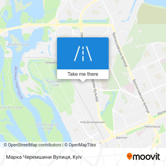 Марка Черемшини Вулиця map