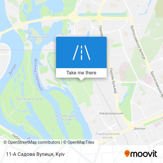 11-А Садова Вулиця map