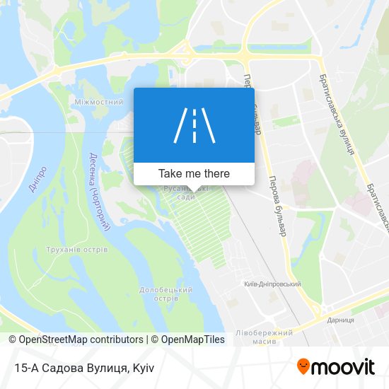15-А Садова Вулиця map