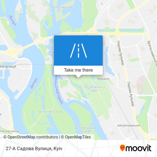 27-А Садова Вулиця map