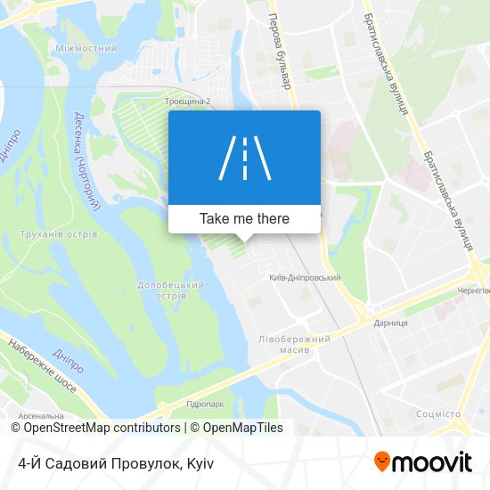 4-Й Садовий Провулок map