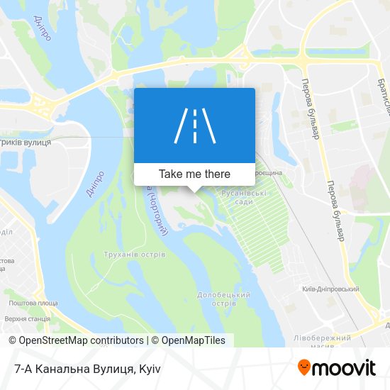 7-А Канальна Вулиця map