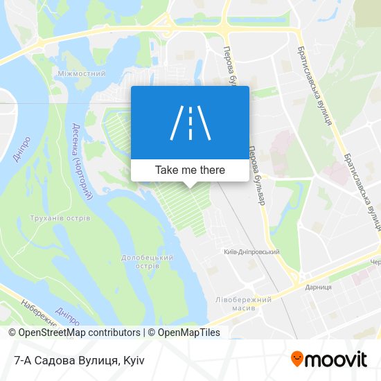 7-А Садова Вулиця map