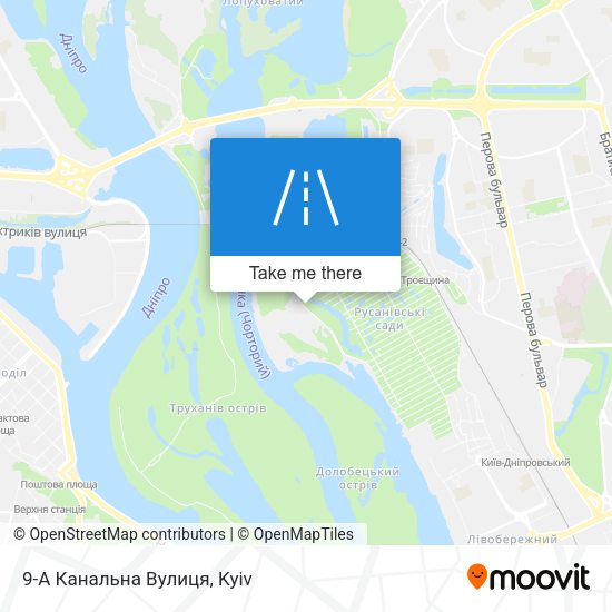 9-А Канальна Вулиця map