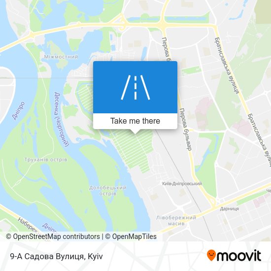 9-А Садова Вулиця map