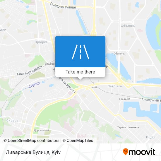 Ливарська Вулиця map
