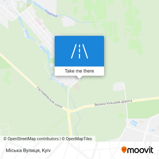 Міська Вулиця map