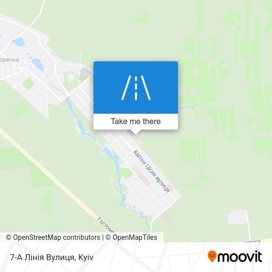 7-А Лінія Вулиця map