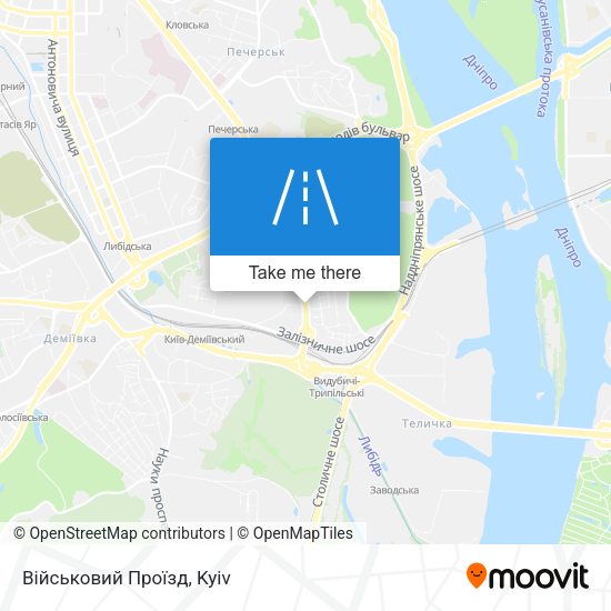 Військовий Проїзд map