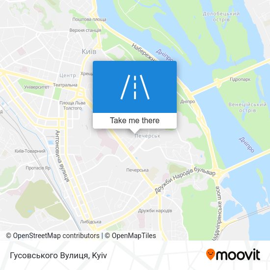 Гусовського Вулиця map