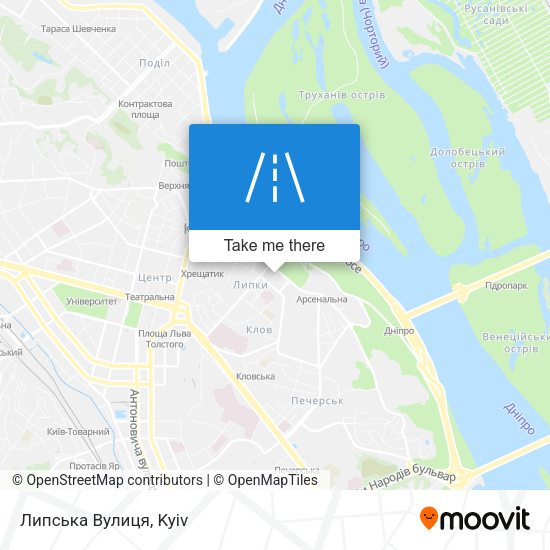 Липська Вулиця map